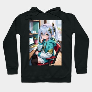 Nahida Kusanali Loli Dendro Archon Genshin Impact Hoodie